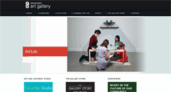 Desktop Screenshot of nanaimogallery.ca